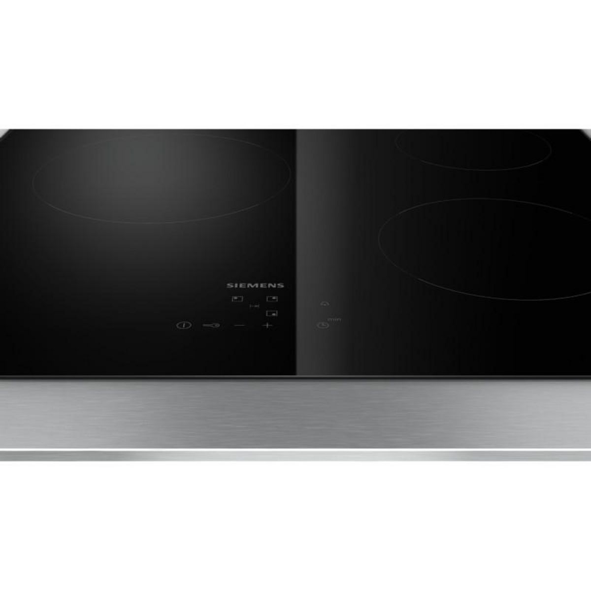 Siemens Table de cuisson vitrocéramique 60cm 3 feux 5700w noir - ET61RBMB8E