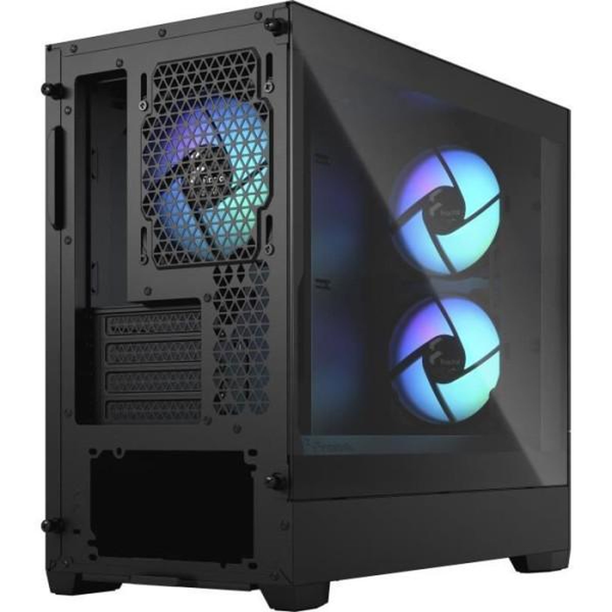 Voir la diapositive 6 : Fractal Design FRACTAL DESIGN - Pop Mini Air RGB Black TG - Boîtier PC - Noir (FD-C-POR1M-06)