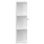 Voir la diapositive 5 : VIDAXL Armoire a miroir de salle de bain Blanc 66x17x63 cm MDF