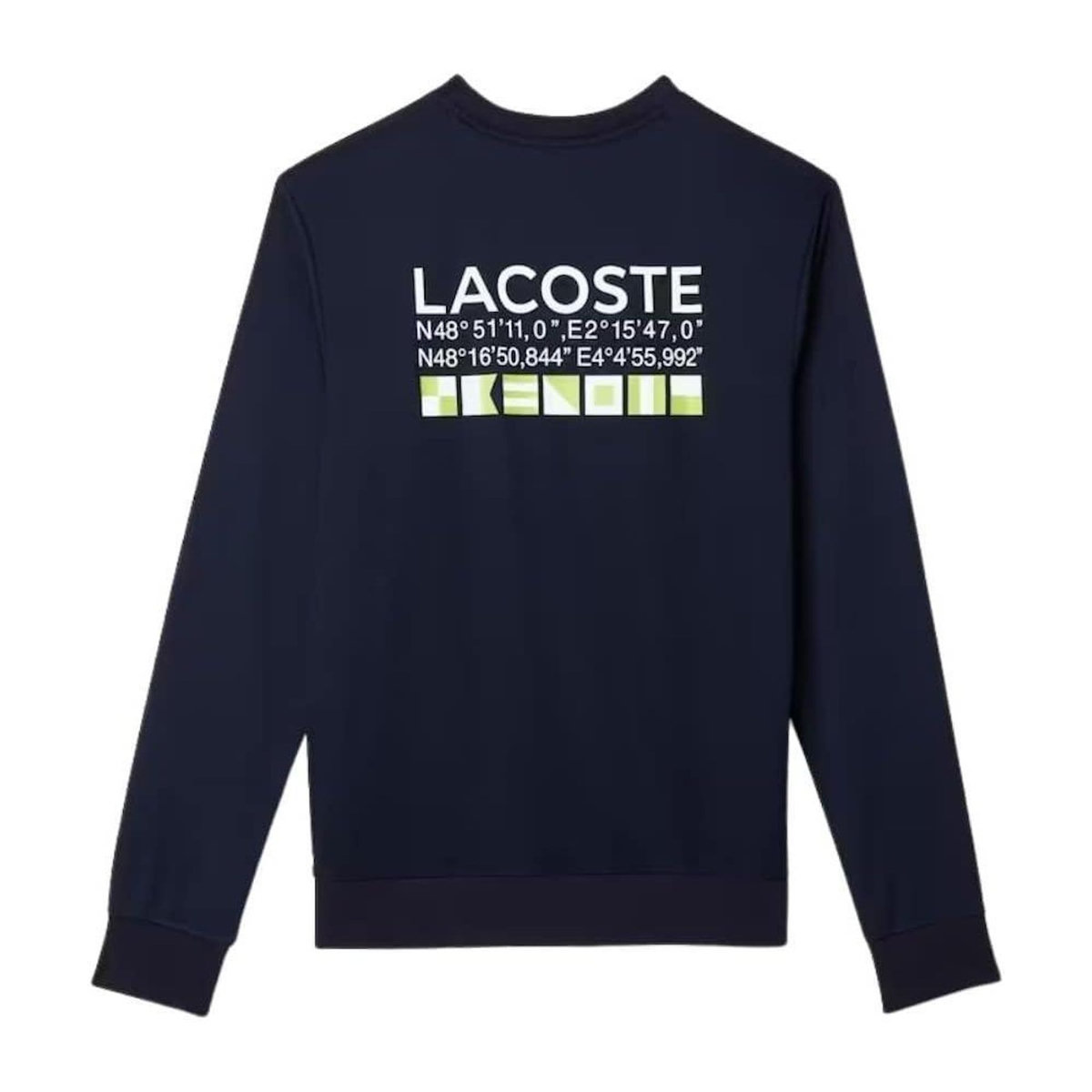 Lacoste Sweat Marine Homme Lacoste SH9432