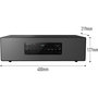 Voir la diapositive 3 : PANASONIC Chaîne HiFi SC-DM502E-K Noir