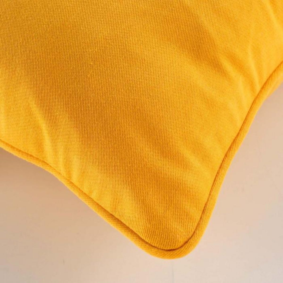 Paris Prix Housse de Coussin  Twily  40x40cm Jaune