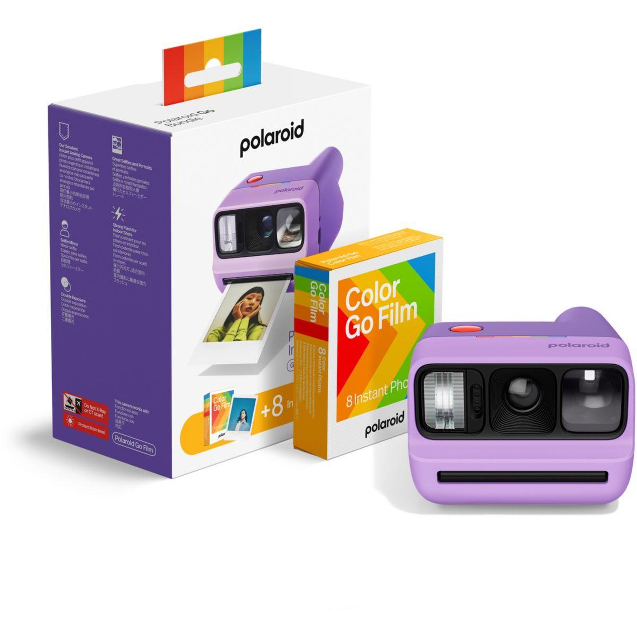 POLAROID Appareil photo Instantané Everything Box Go Gen 3 Purple + Color F
