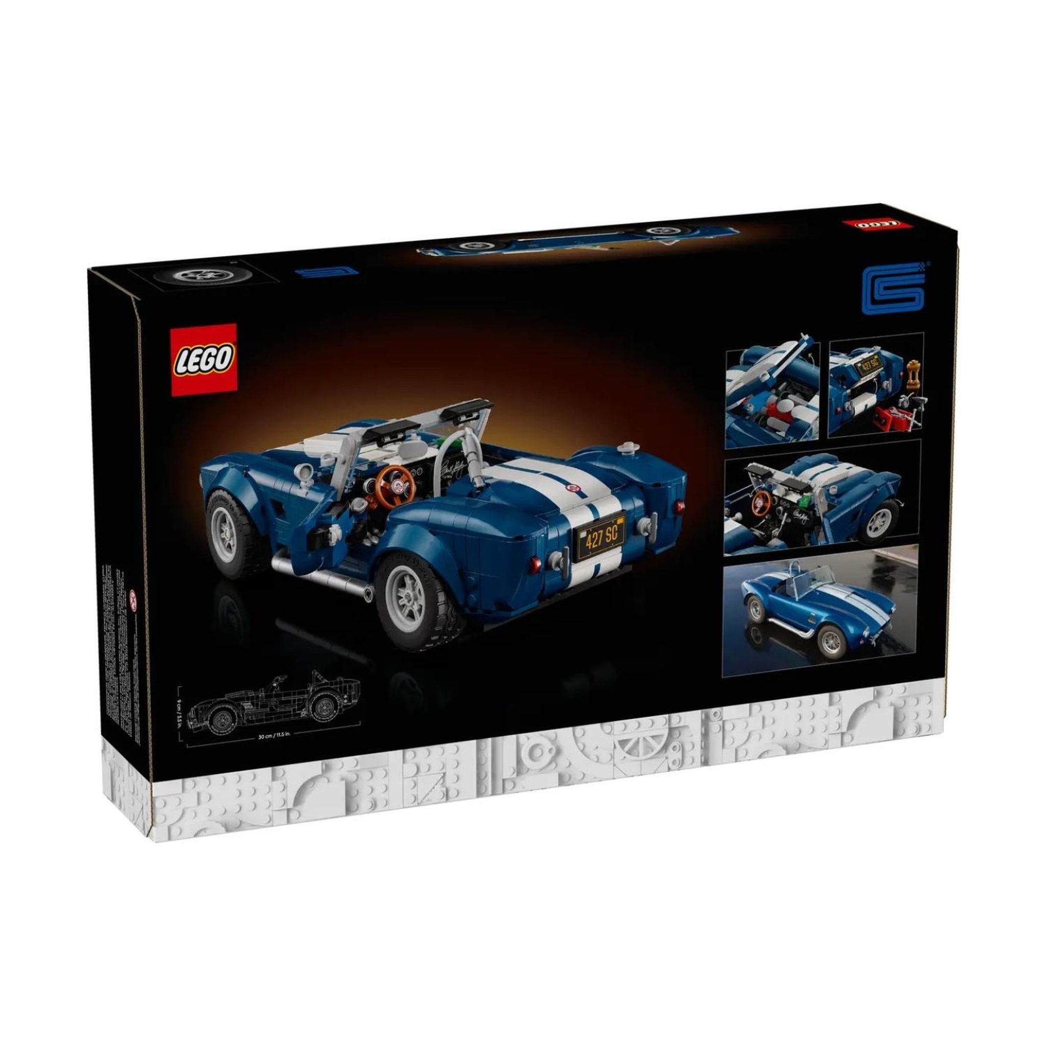Voir la diapositive 6 : LEGO Icons Shelby Cobra 427 S/C
