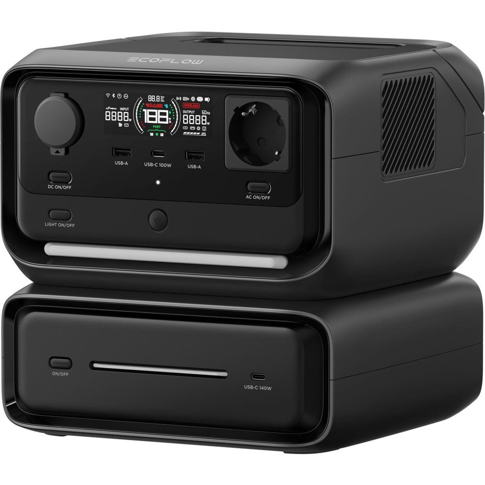 Voir la diapositive 2 : ECOFLOW Station de charge River 3 Max