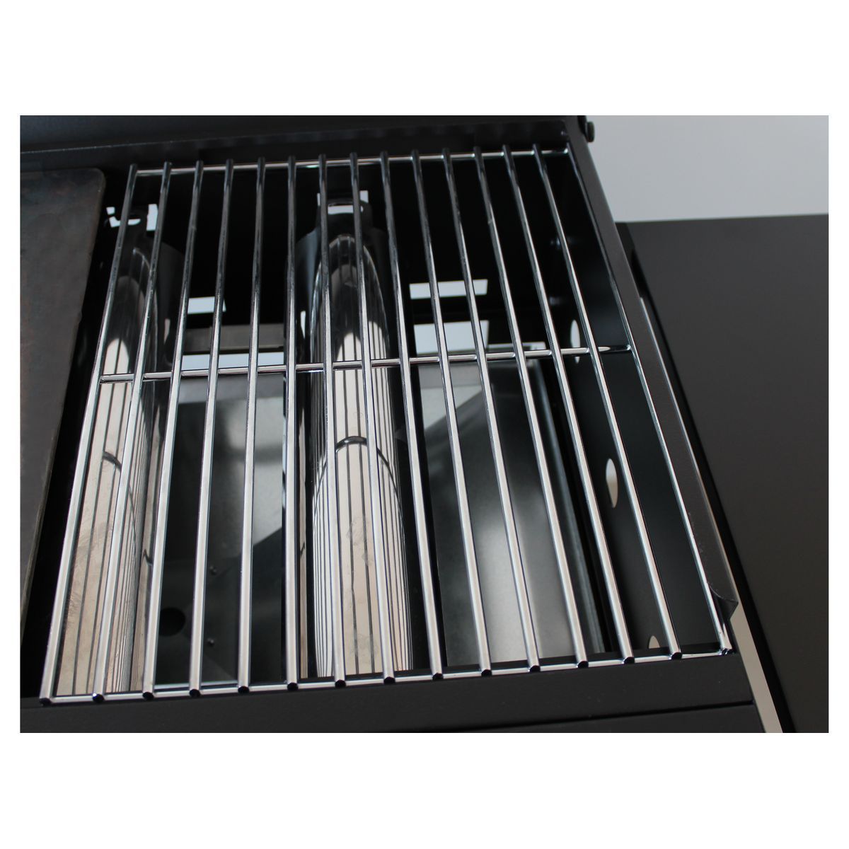 Imor Barbecue à gaz en acier avec plancha BELICE