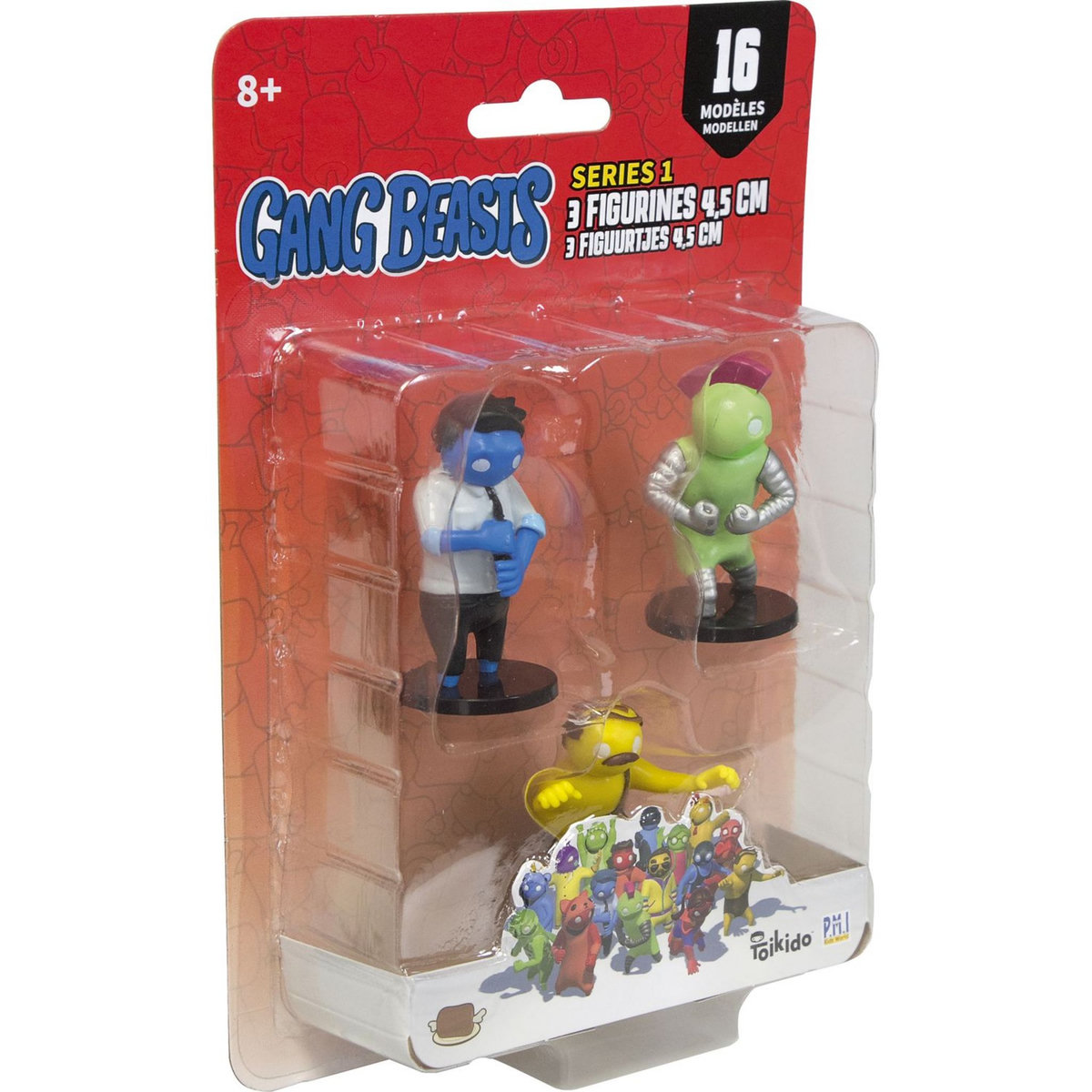 LANSAY Gang Beasts 3 Figurines 4,5cm #3