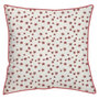 Voir la diapositive 1 : Coussin déco motif floral 
