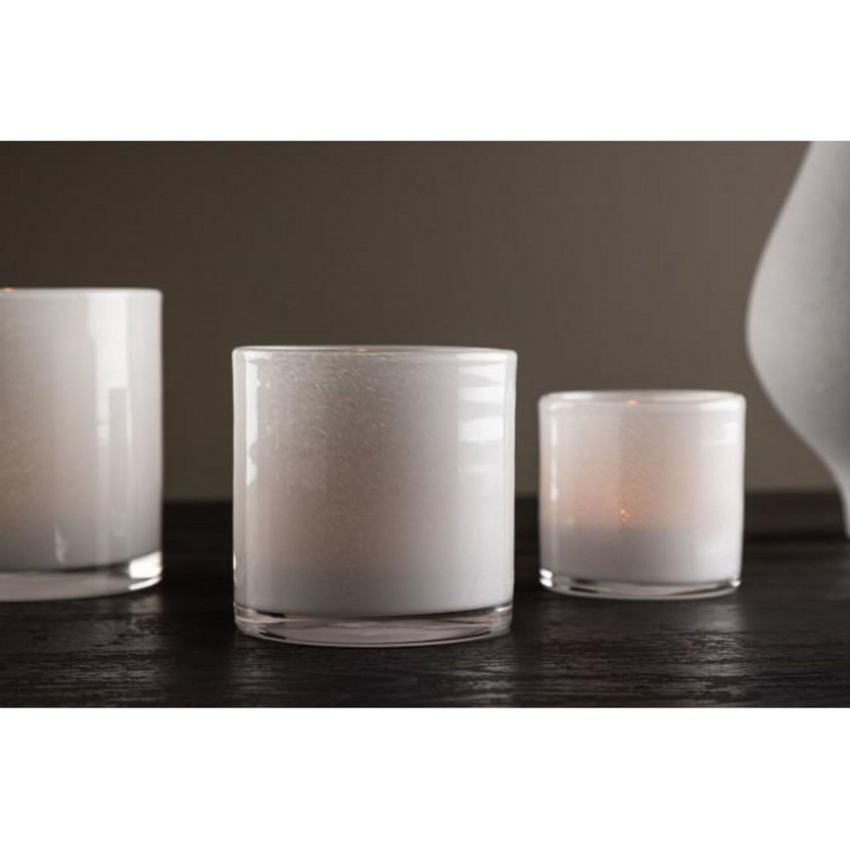 Paris Prix Photophore Déco  Gloria  10cm Blanc