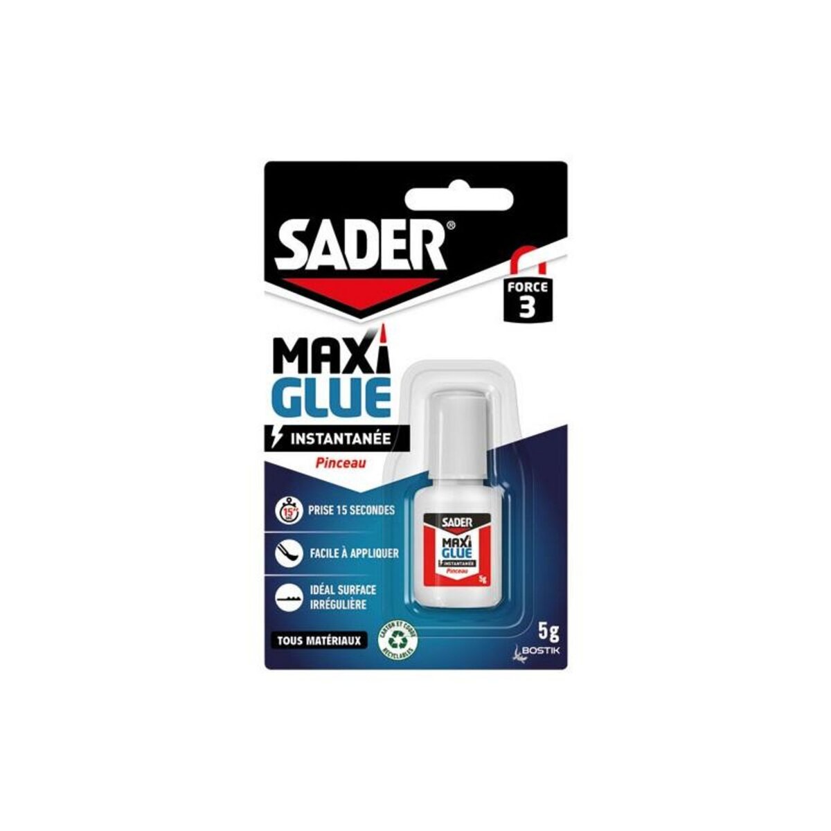 Sader SADER MAXI GLUE INSTANTANEE STYLO 5G SADER - 30625571