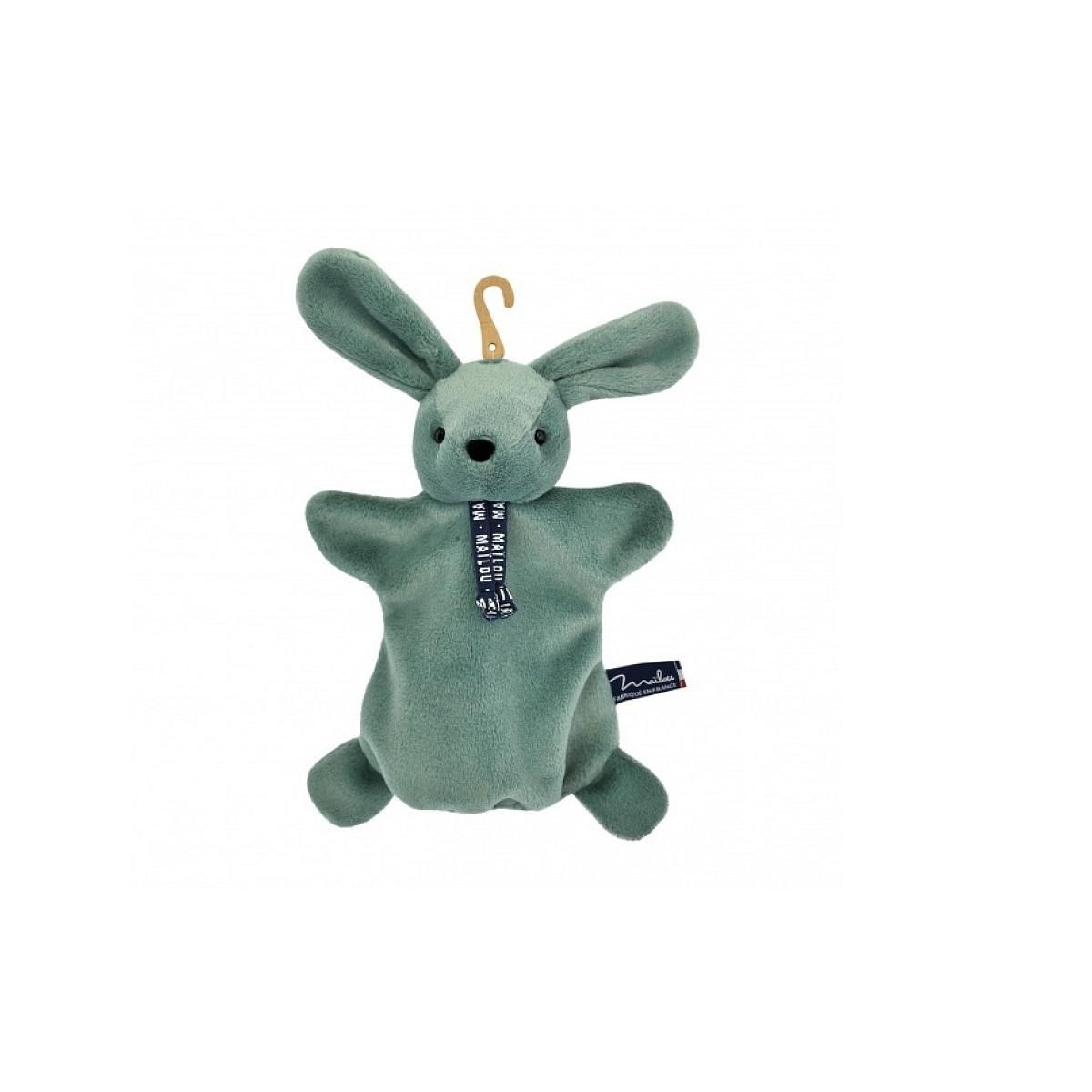 MAILOU Marionette Lapin Dorlotin - vert sauge MA190