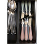 Voir la diapositive 4 : MARKET24 Set 3 couverts - BEABA - Inox - Barbe a papa