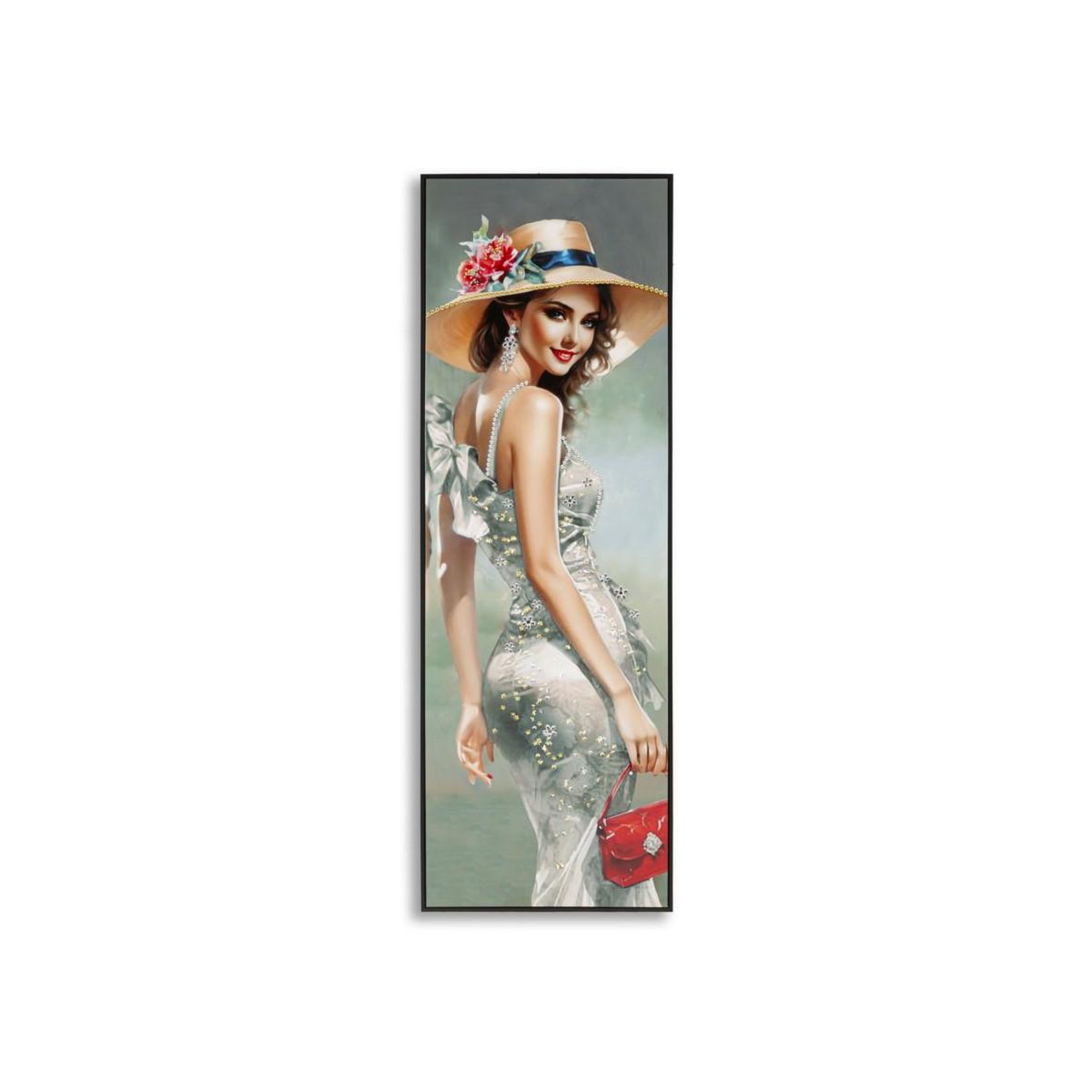 Paris Prix Tableau peinture  elegant i  52x152cm multicolore