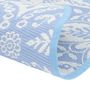 Voir la diapositive 5 : VIDAXL Tapis d'exterieur ARAKIL bleu azure Ø200 cm PP