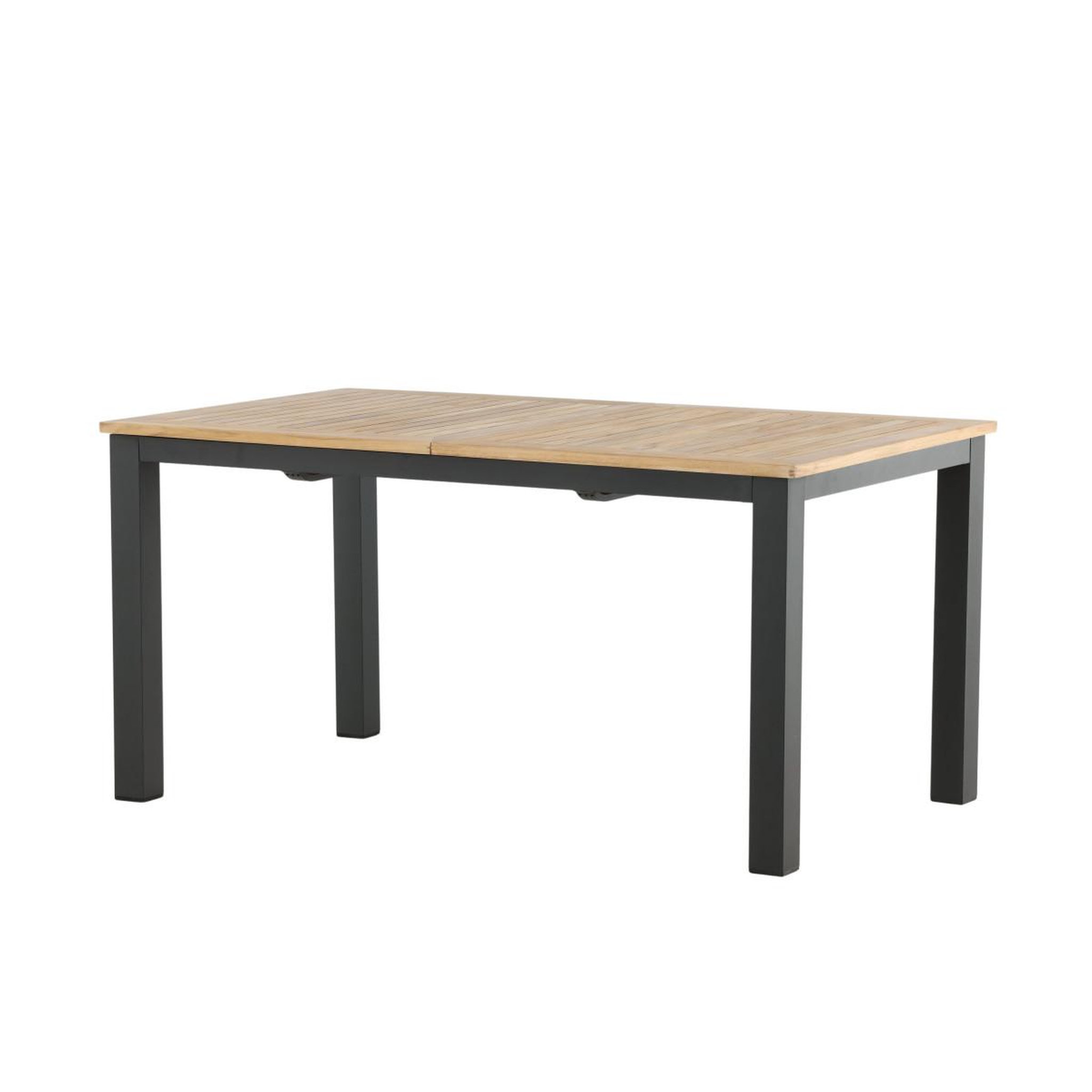 Voir la diapositive 4 : Paris Prix Table de Jardin Extensible  Panama  152-210cm Naturel & Noir