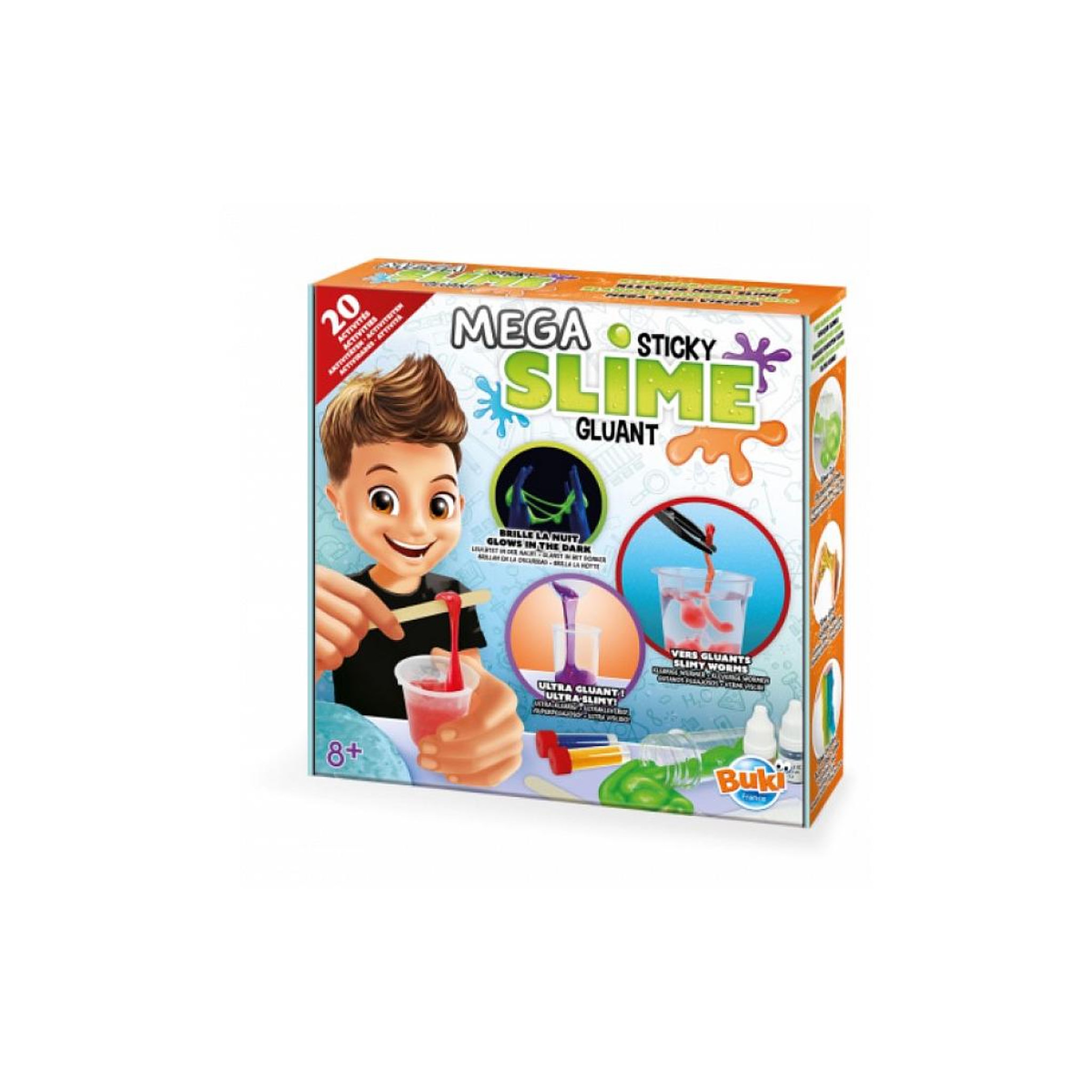 BUKI Mega Slime gluant experiences
