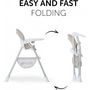 Voir la diapositive 2 : HAUCK Chaise haute Sit N Fold Beige