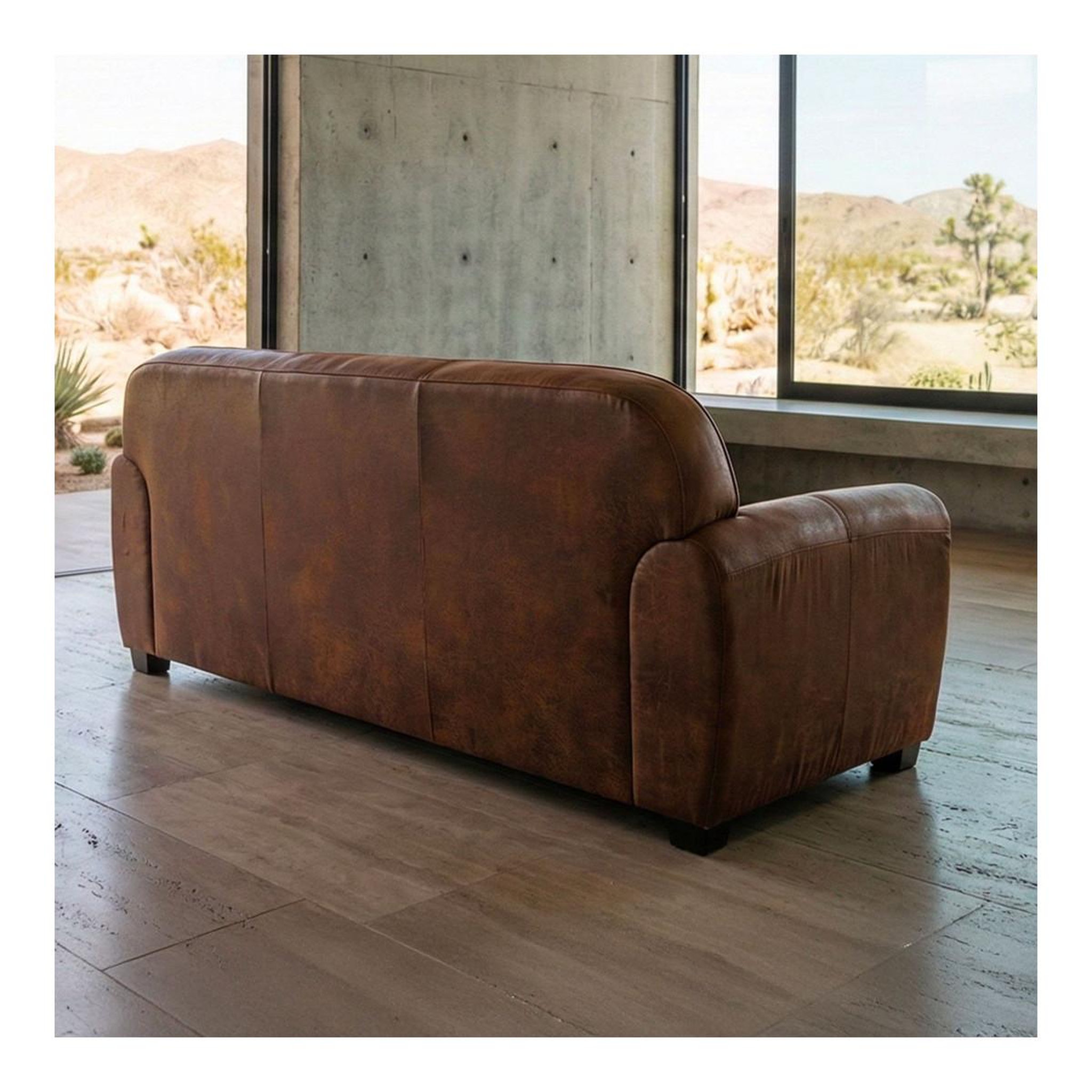 Voir la diapositive 5 : Paris Prix Canapé club vintage  balista  195cm marron