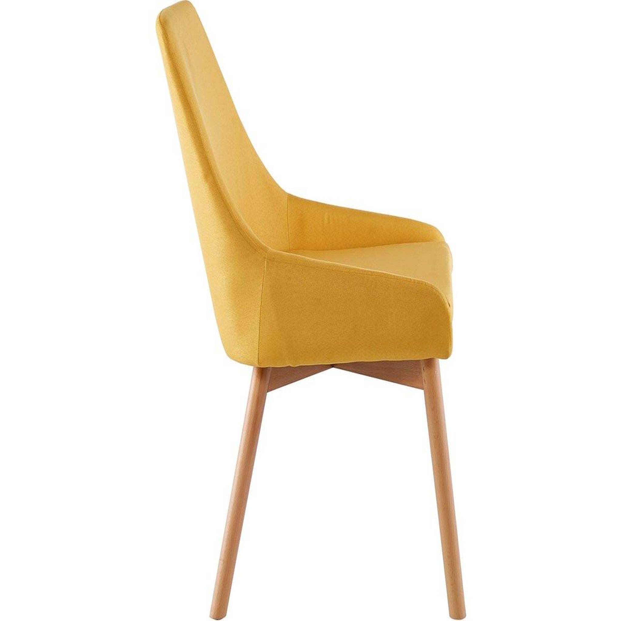 Voir la diapositive 3 : Habitat et Jardin Lot de 2 chaises  Tamiko  - Jaune
