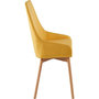 Voir la diapositive 3 : Habitat et Jardin Lot de 2 chaises  Tamiko  - Jaune