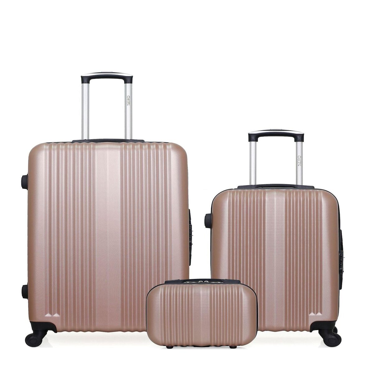 HERO HERO - LOT DE 3 - Valises grand format, cabine et vanity LIPARI
