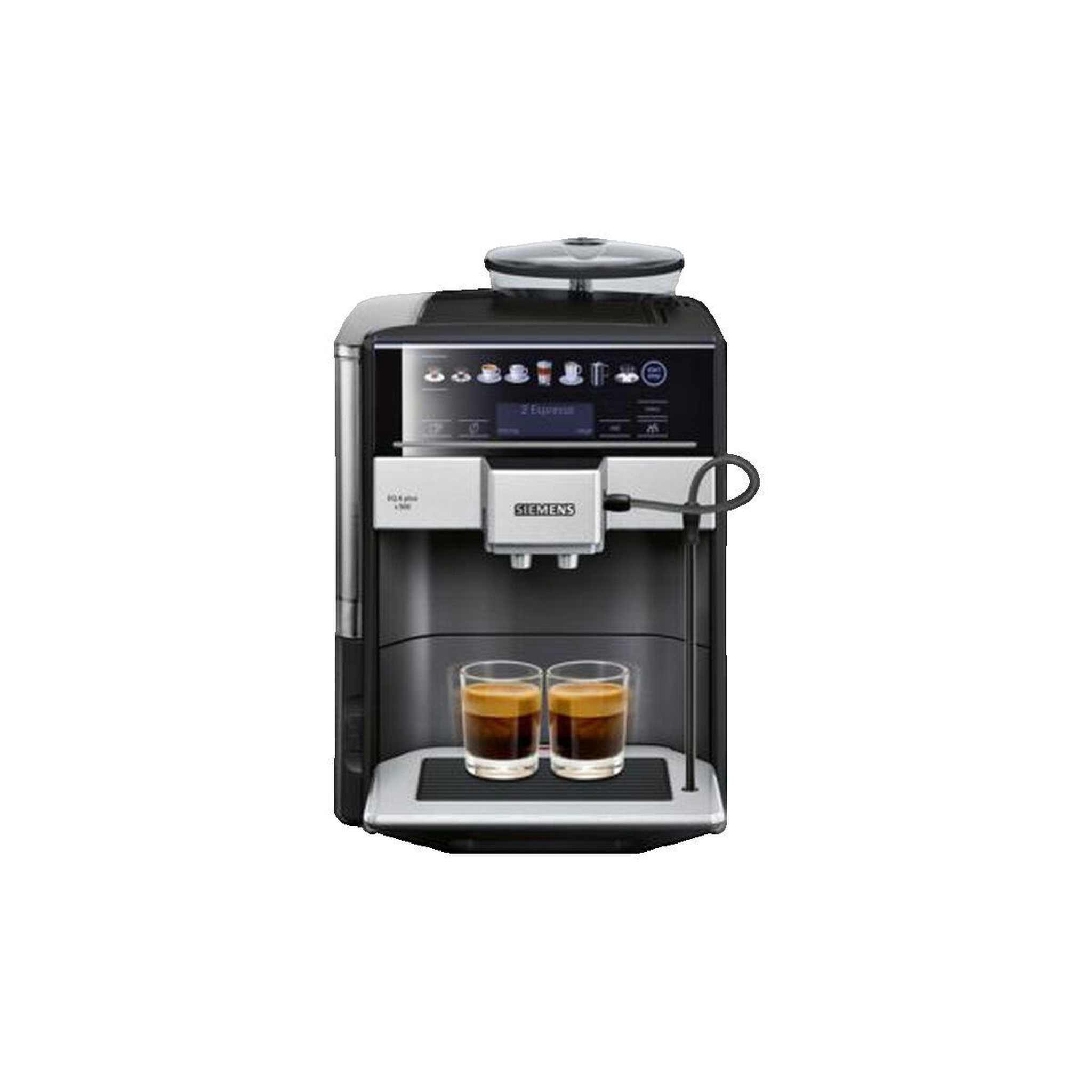 Voir la diapositive 1 : Siemens Machine à espresso Siemens EQ.6 plus s500 TE655319RW