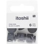 Voir la diapositive 1 : RICO DESIGN Itoshii pack de 6 claps de cordon noir