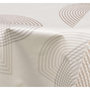 Voir la diapositive 3 : HABITABLE Nappe en toile cirée ronde Baleo - Diam. 150 cm - Ecru