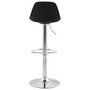 Voir la diapositive 2 : Paris Prix Tabouret de Bar  Queen  81-104cm Noir