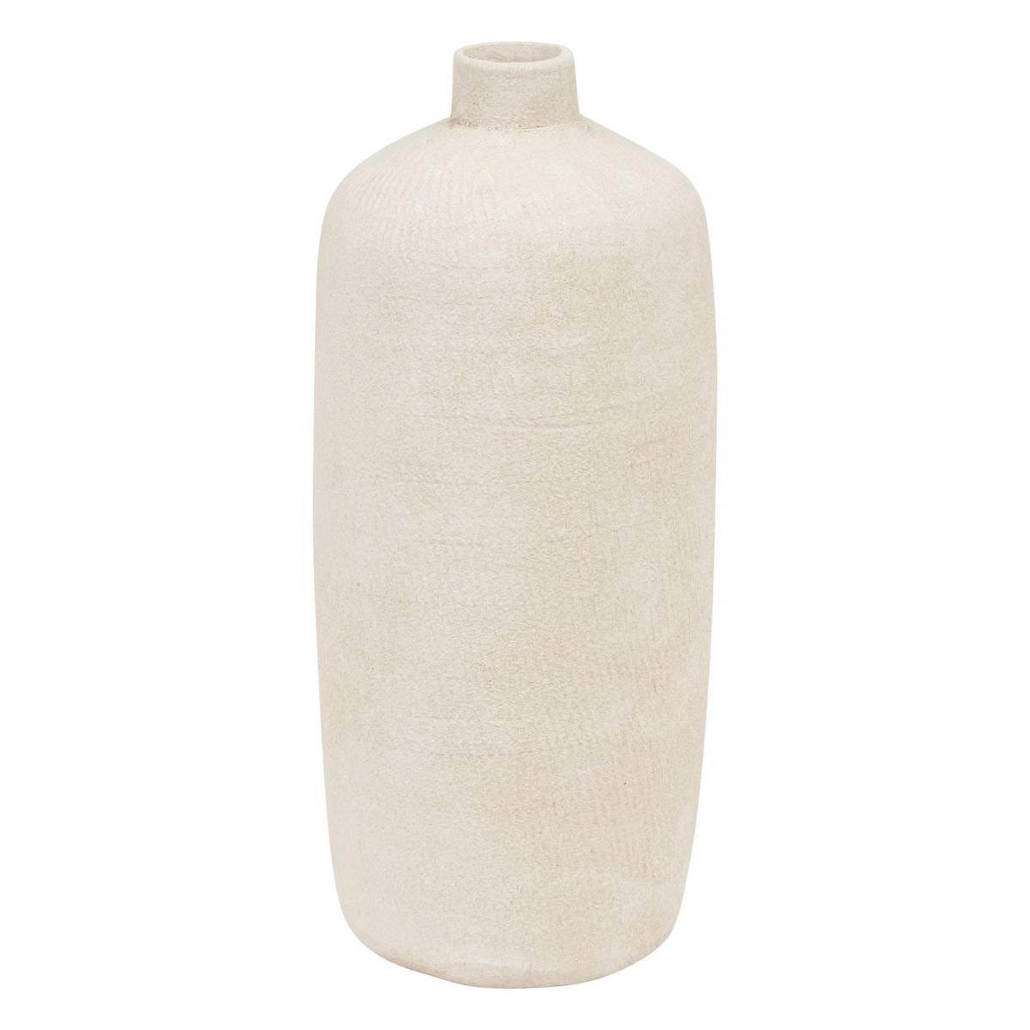 ATMOSPHERA Vase déco barémique  romia  43cm beige