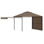 Voir la diapositive 2 : VIDAXL Belvedere et double toits etentus 3x3x2,75 m Taupe 180g/m^2