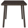 Voir la diapositive 5 : VIDAXL Table basse de jardin rectangulaire marron 60x40x37 cm rotin