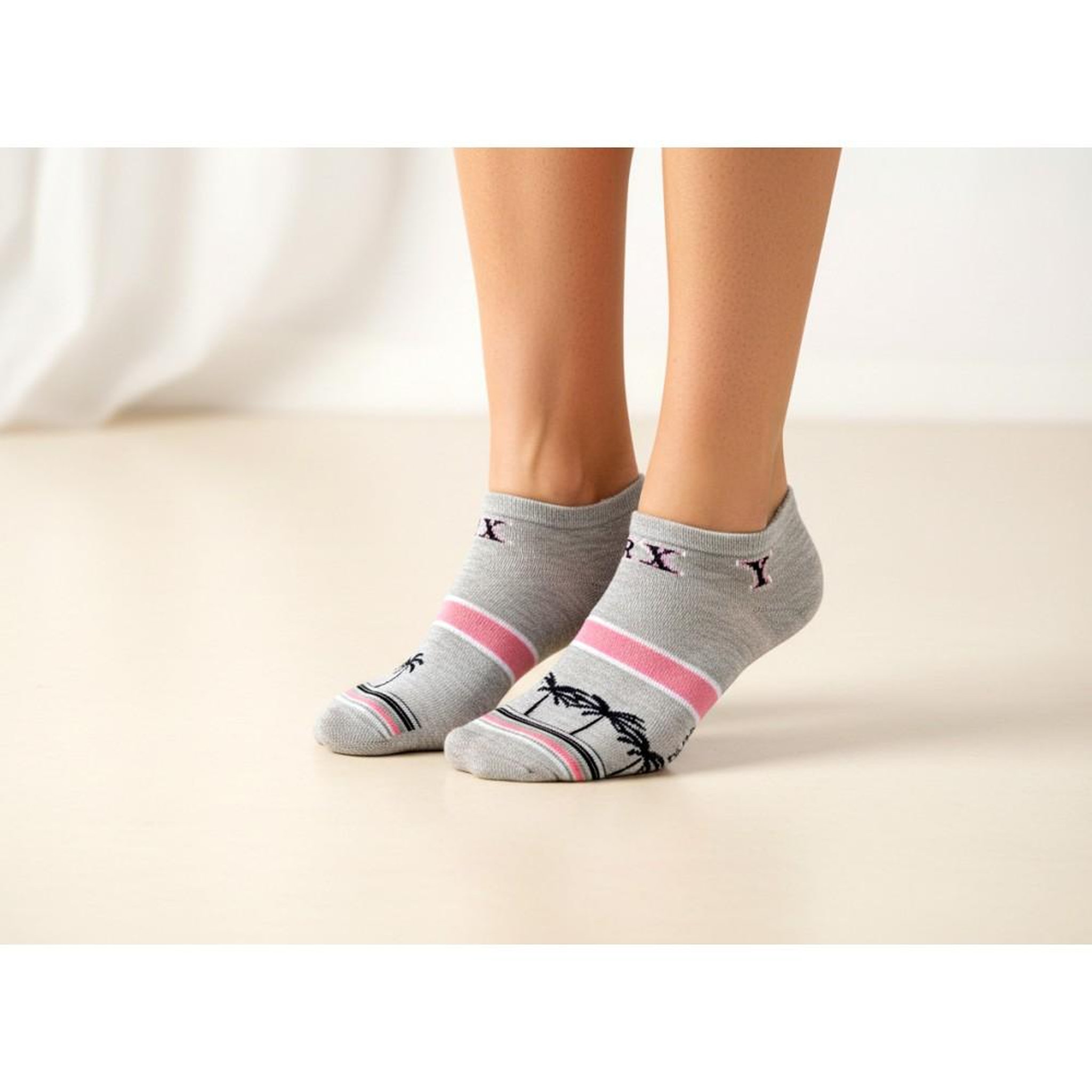 Voir la diapositive 2 : ROXY ROXY Lot Chaussettes Courtes Sneaker– Pack de 6 Paires