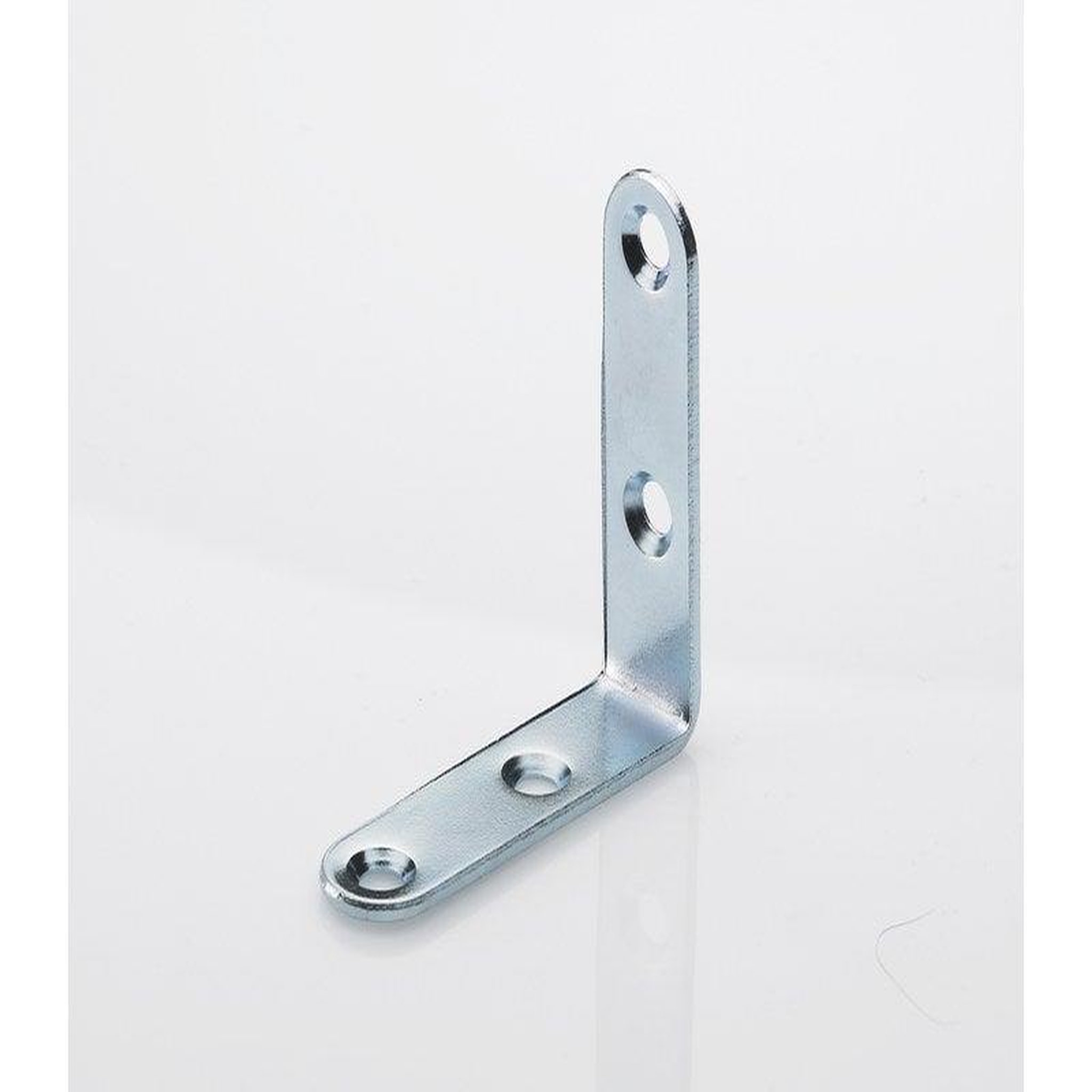 CENTRALE BRICO Lot de 20 équerres de chaise acier zingue HETTICH, l.70 mm