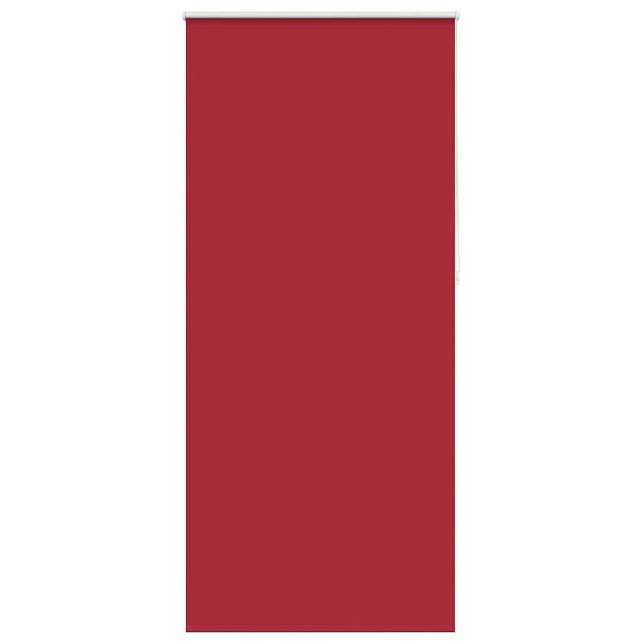 VIDAXL Store enrouleur occultant 84,4 x 230 cm, largeur du tissu 80 cm, rouge