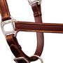 Voir la diapositive 3 : VIDAXL Licol Licou en cuir réglable pour écurie Cheval Marron