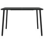 Voir la diapositive 3 : VIDAXL Table de jardin anthracite 110x80x71 cm acier