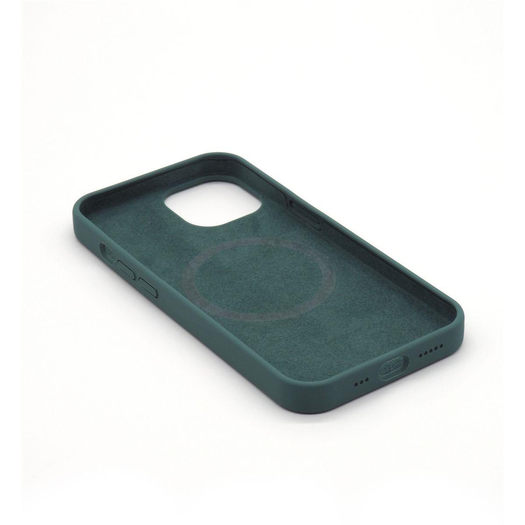 Voir la diapositive 4 : CASYX Coque iPhone 15 Plus Magsafe silli. Vert Sauge