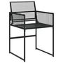 Voir la diapositive 4 : VIDAXL Ensemble a manger de jardin 11 pcs noir resine tressee