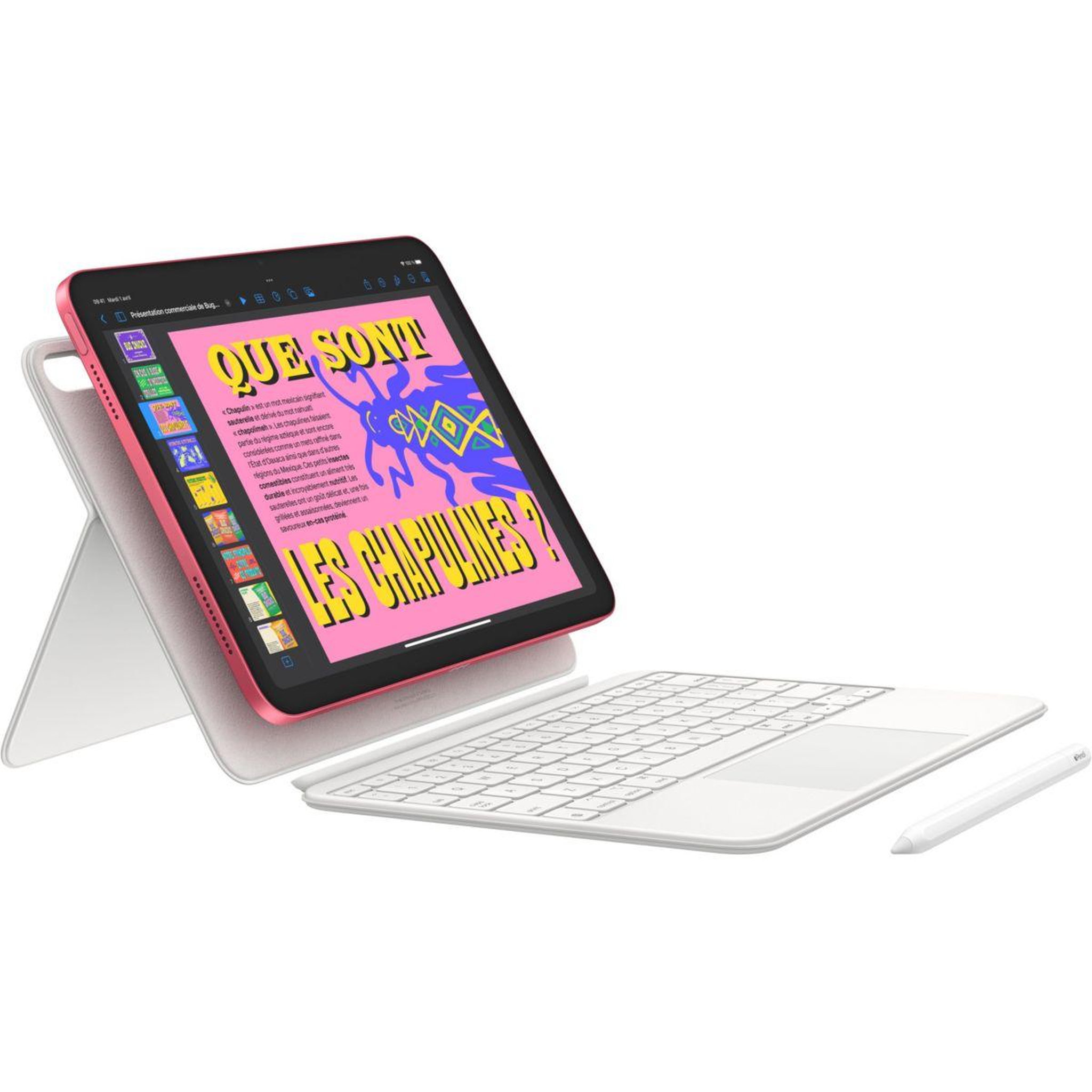 Voir la diapositive 5 : APPLE Tablette Apple 11 256Go Jaune Cellular