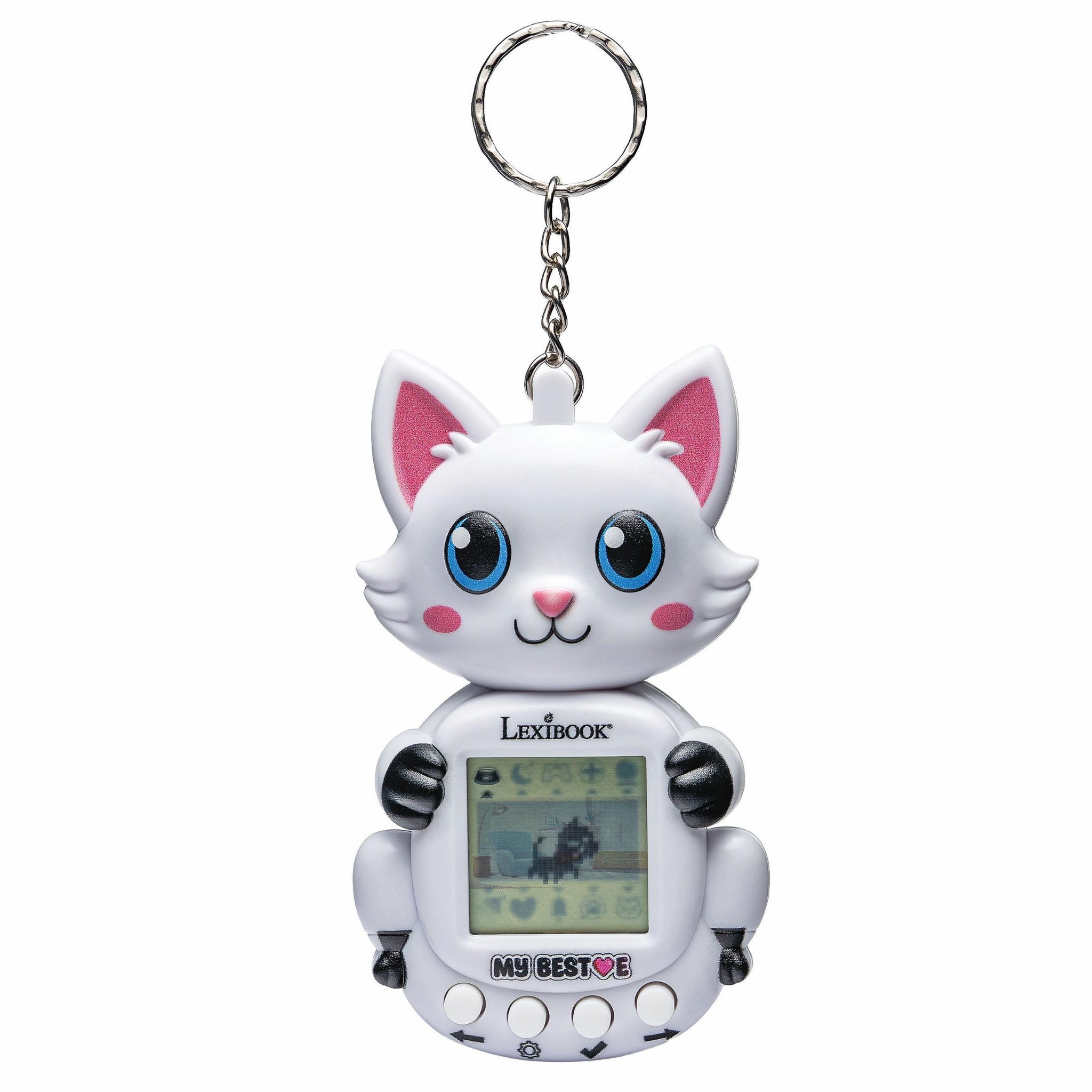 Lexibook Console My Best-E® 2 Chats avec écran LCD et porte-clés
