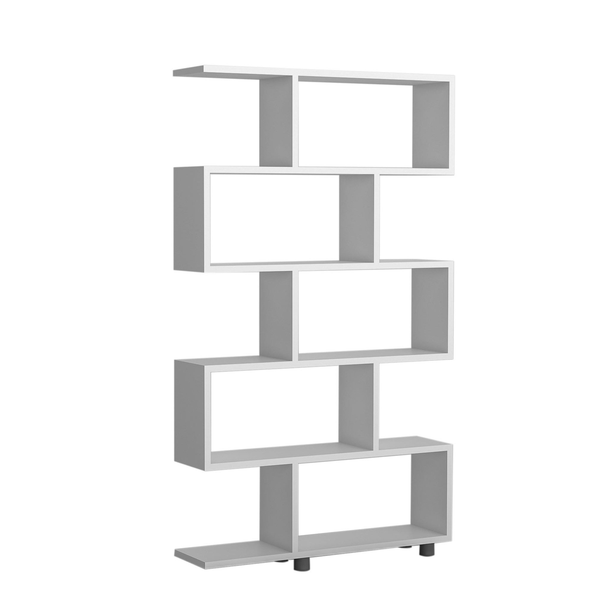 Habitat et Jardin Bibliothèque en bois  Elif  90 x 20 x 156 cm - Blanc