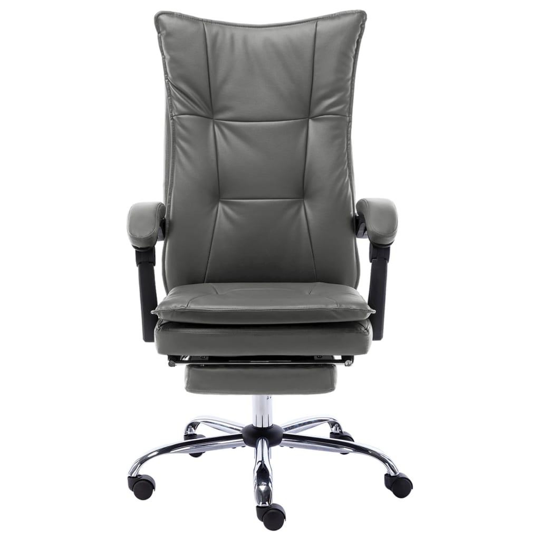 Voir la diapositive 2 : VIDAXL Chaise de bureau Anthracite Similicuir