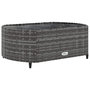 Voir la diapositive 5 : VIDAXL Salon de jardin 8 pcs avec coussins gris resine tressee