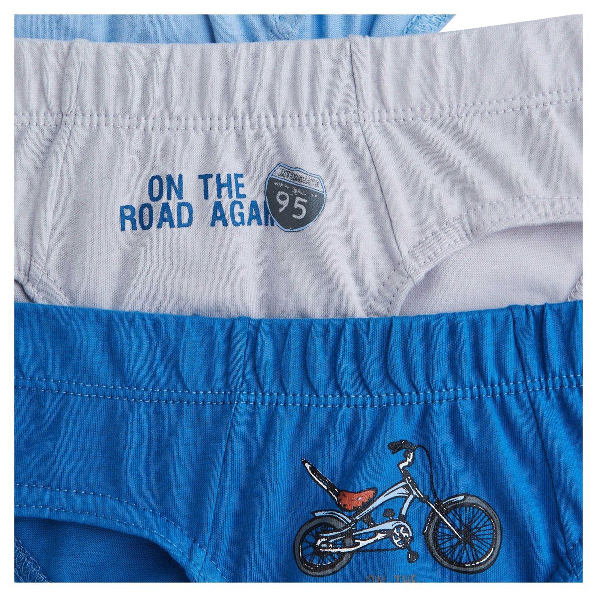 IN EXTENSO Lot de 4 slips garçon