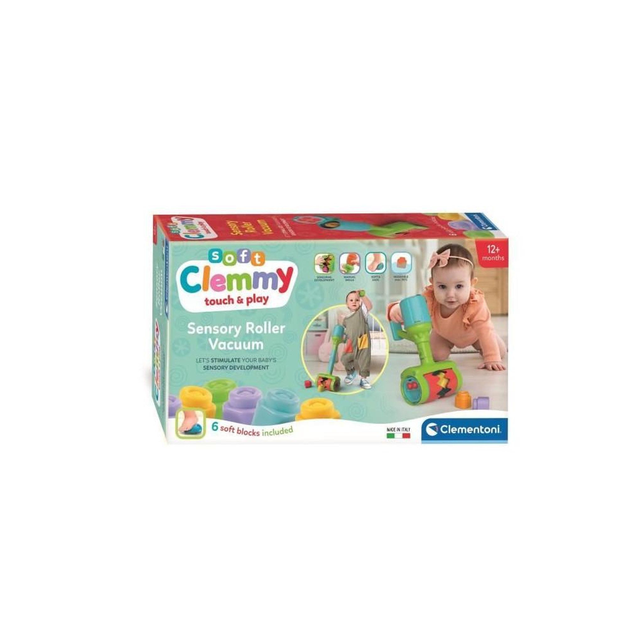 Voir la diapositive 5 : CLEMENTONI CLEMENTONI - Aspirateur Clemmy