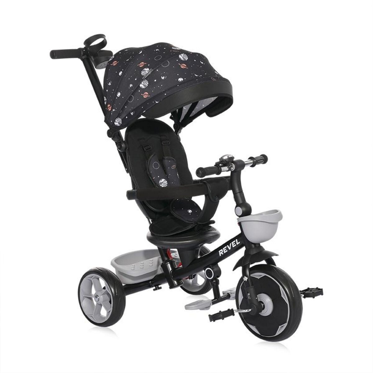 Lorelli Tricycle évolutif pour bébé / enfant Revel - noir