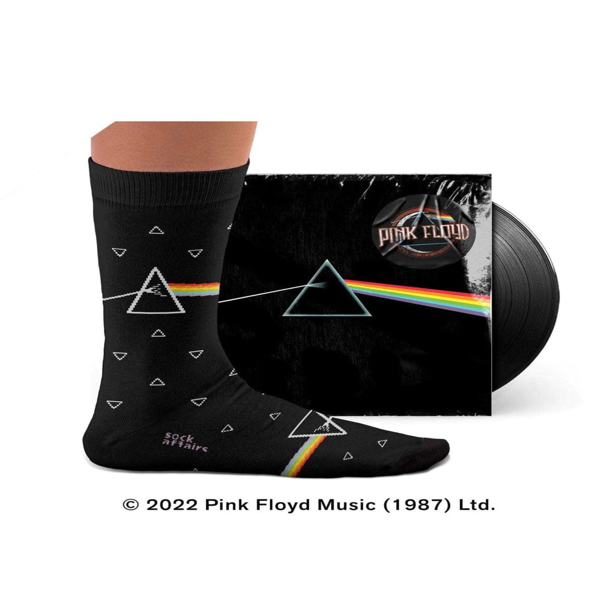 Voir la diapositive 2 : SOCK AFFAIRS Chaussettes pink floyd, dark side of the moon
