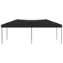 Voir la diapositive 3 : VIDAXL Tente de reception pliable Noir 3x6 m