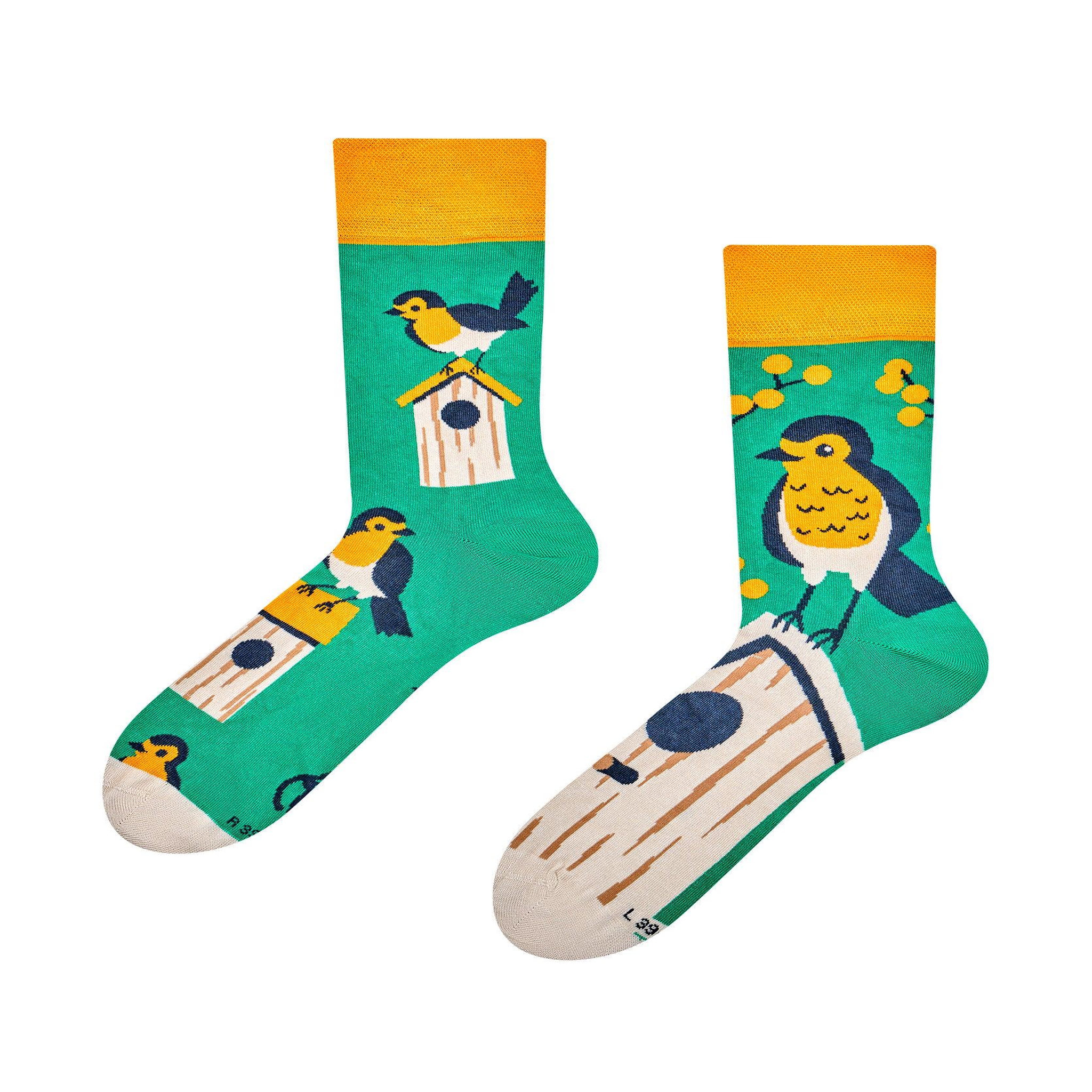 DEDOLES Chaussettes bambou nids d'oiseaux